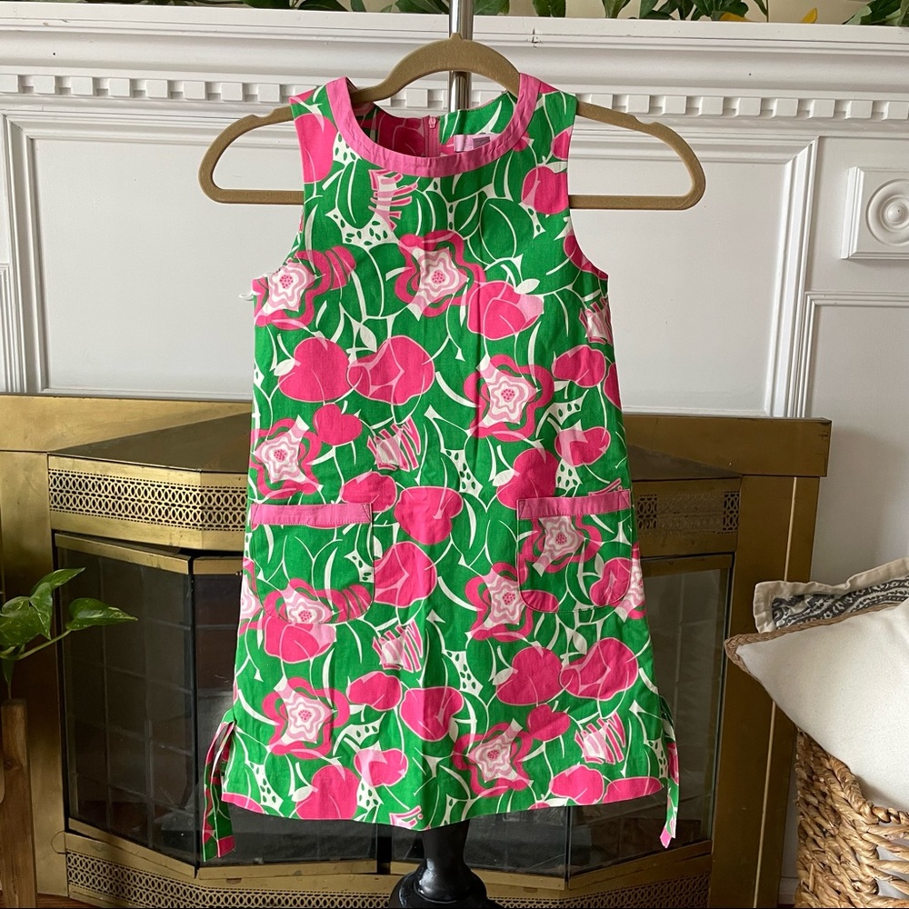 Girls Lilly Pulitzer "how about them apples" shift dress